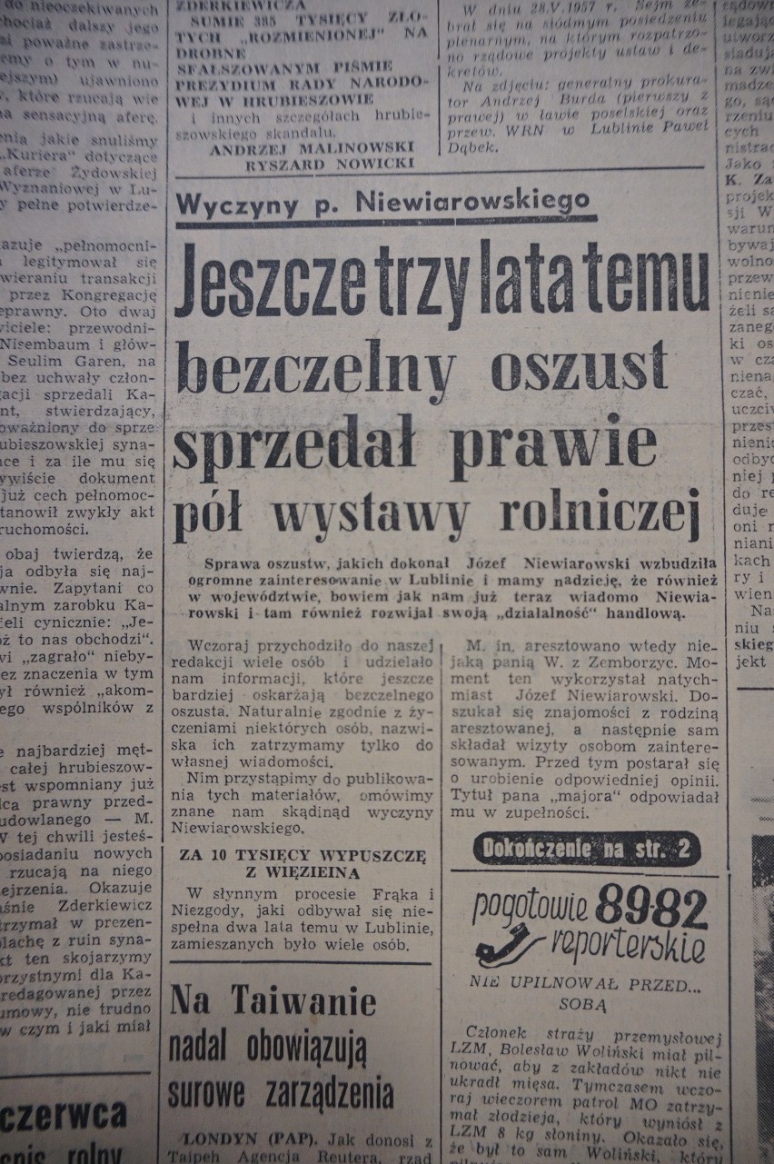 „Cwaniak nad cwaniaki". Oszust sprzedał część Podzamcza w Lublinie. Po okazyjnej cenie