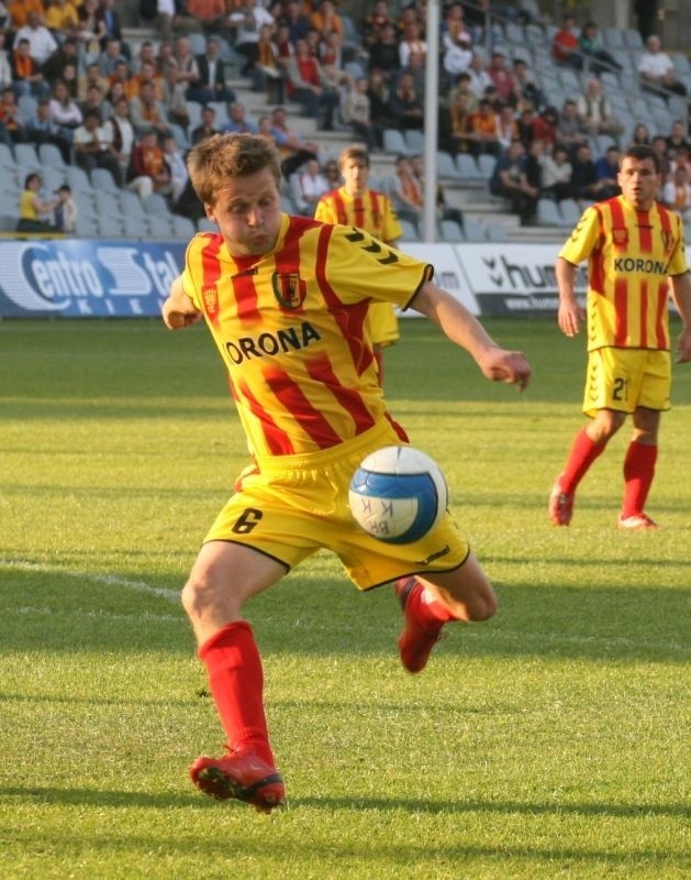 Marcin Popławski zagrał w ostatnich meczach z Odrą Opole i Wartą Poznań, liczy też na występ w środowym spotkaniu ze swoim byłym klubem.