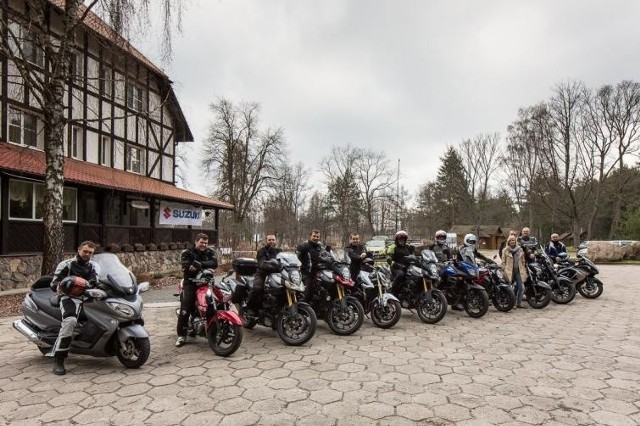 Warmia i Mazury na motocyklach Suzuki (ZDJĘCIA)