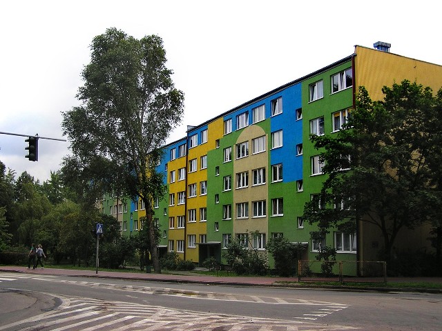 W centrum Sianowa będą kolorowe budynkiElewacje budynków będą kolorowe, będą przyciągać wzrok.