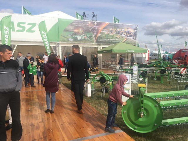 Stoisko firmy SaMASZ na Agro Show