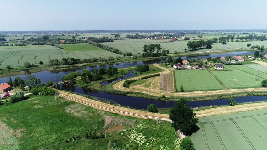 W tym miejscu powstaną wrota przeciwsztormowe - ujście rzeki...