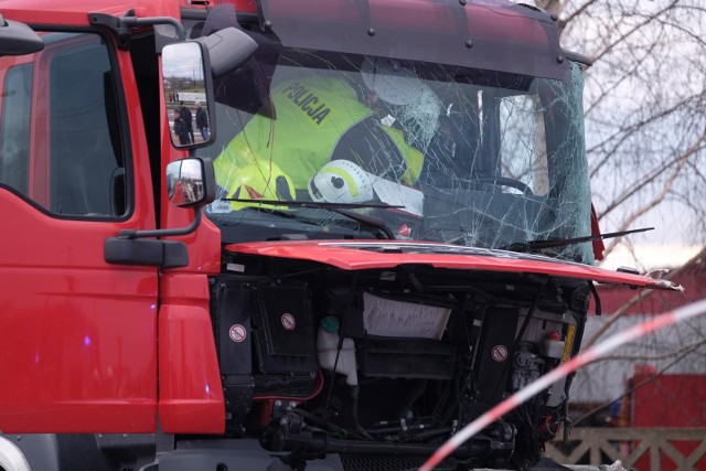 Wóz OSP z Czernikowa został kompletnie zniszczony podczas tragicznego wypadku z 2 grudnia ubiegłego roku