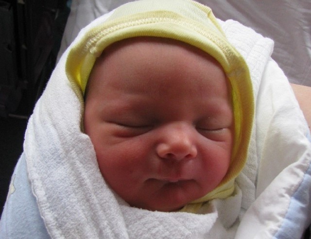 Michał Śliwka przyszedł na świat 17 lutego, ważył 3190 g i mierzył 53 cm. To pierwsze dziecko Katarzyny i Łukasza