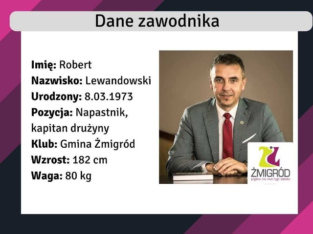 Robert Lewandowski, burmistrz Żmigrodu