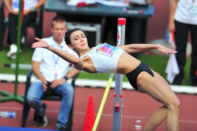 Maria Lasitskene nie miała sobie w Opolu równych. Choć nie udało jej się ustanowić nowego rekordu stadionu, w pozostałych skokach pokazała, jak wysoki poziom reprezentuje.