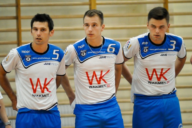 Zawodnicy Juve (od lewej): Wojciech Jurkowski, Krzysztof Mazur i Grzegorz Wilga.