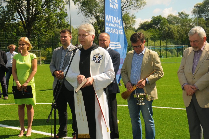 Otwarcie nowego boiska Hutnika Kraków