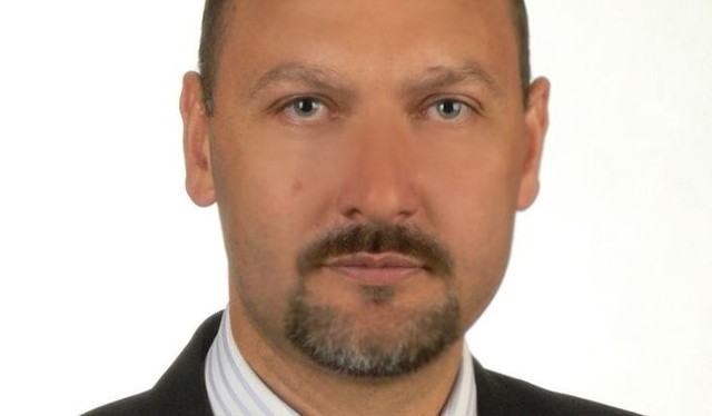 Grzegorz Lasak, radny gminy Solec-Zdrój i dyrektor buskiego szpitala.