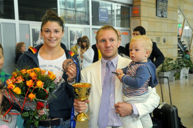 Dzięki treningom z mężem Arturem Katarzyna Kłys zdobyła w ubiegłym roku brąz mistrzostw świata