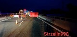 Wypadek na A4. Nie żyje ratownik jadący na motocyklu (ZDJĘCIA)