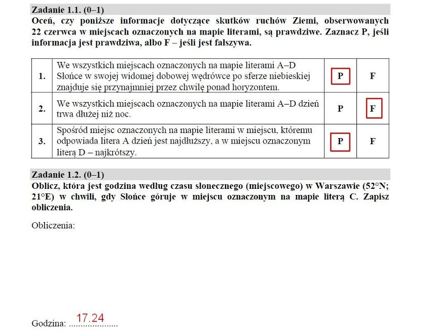 Matura 2019 GEOGRAFIA poziom rozszerzony ODPOWIEDZI I ARKUSZ CKE. Matura z geografii rozszerzenie 15.05.2019 - pytania, odpowiedzi