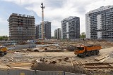 Budowa nowych bloków na os. Tysiąclecia w Katowicach. Zdjęcia i wizualizacje