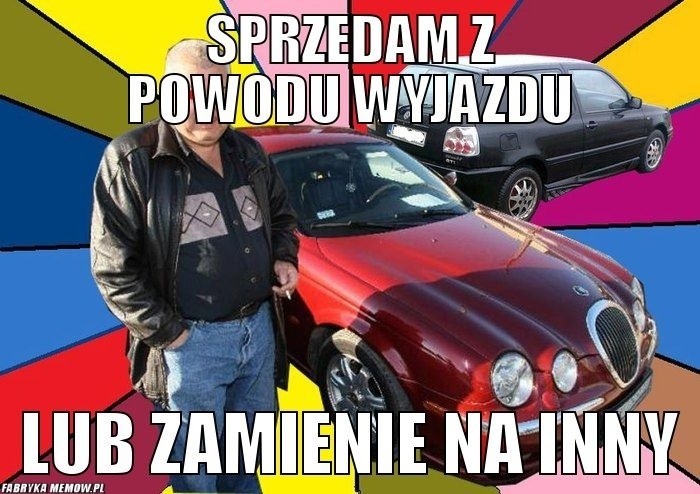 Typowy Mirek [MEM] handlarz aut podbija internet! [NAJLEPSZE ZDJĘCIA]