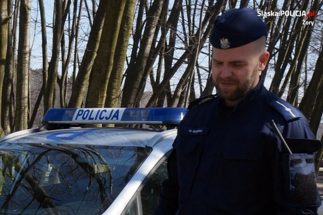 Policjant z Żor pomógł zagubionemu Amerykaninowi