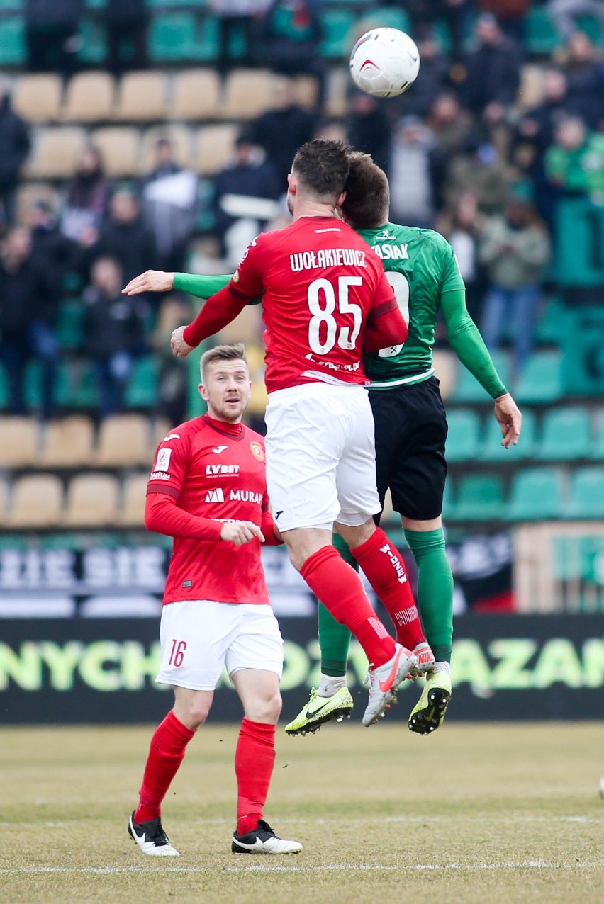 Górnik Łęczna - Widzew Łódź 1:2. Lider pokonał wicelidera. Zobacz zdjęcia