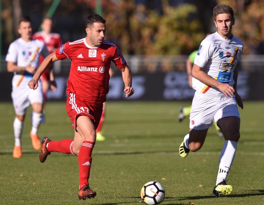 Górnik Zabrze pokonał na wyjeździe Legionovię Legionowo i...