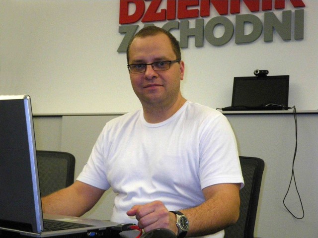 dr Maciej Matuszczyk podczas redakcyjnego czatu