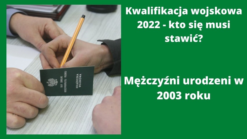 Oni dostaną wezwanie na kwalifikację wojskową 2022. Te osoby muszą stawić się na komisji [lista]