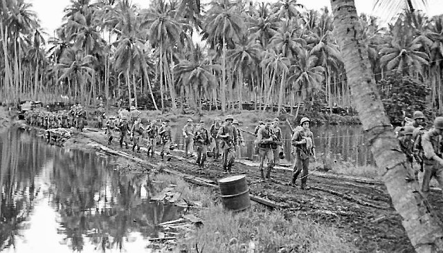 Amerykańskie oddziały na Guadalcanal