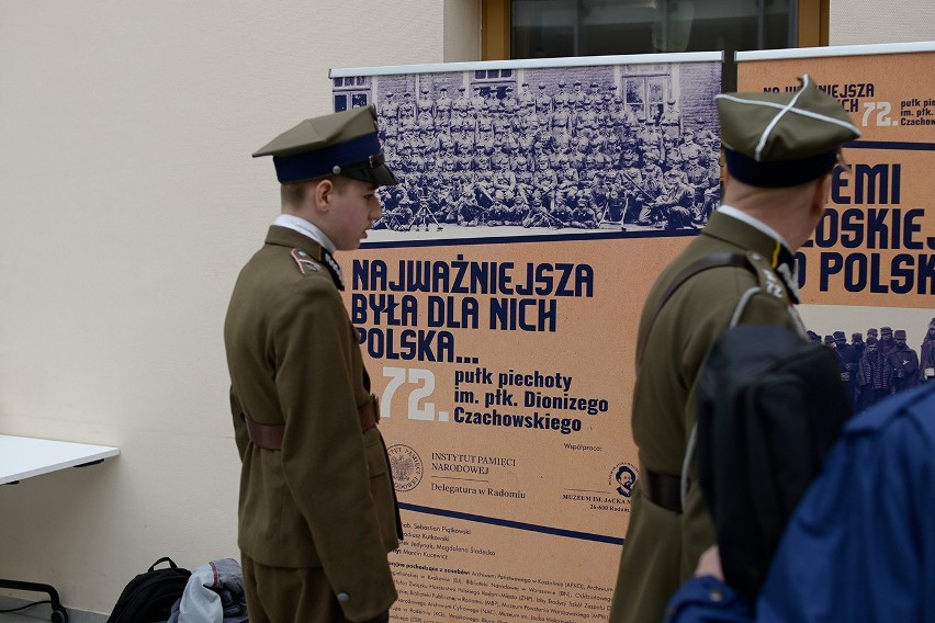Otwarcie wystawy „Najważniejsza była dla nich Polska… 72 pułk piechoty imienia pułkownika Dionizego Czachowskiego” w Radomiu