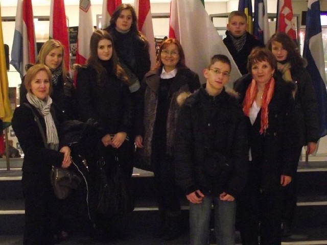 Gimnazjaliści z Czarnej Białostockiej w Brukseli