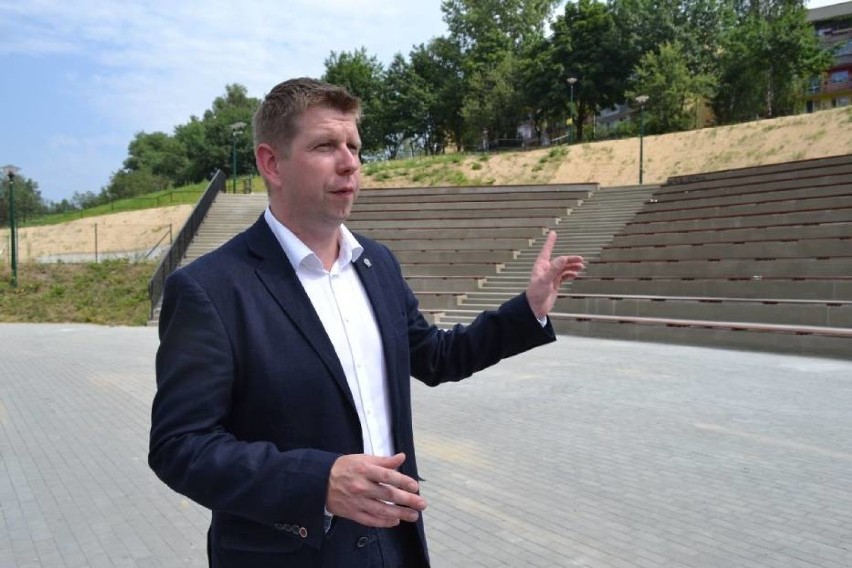 Główną atrakcją parku jest skatepark. To jeden z...