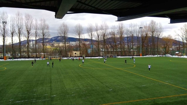 30.01.2021. Sparing: GKS Katowice - Polonia Bytom (początek I połowy)