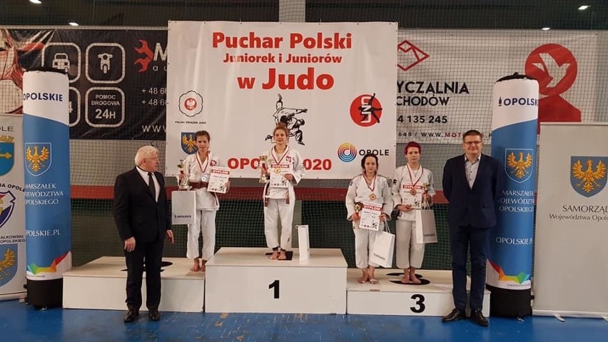 Agata Szafran i Natalia Stokłosa - medalistki Akademii Judo...