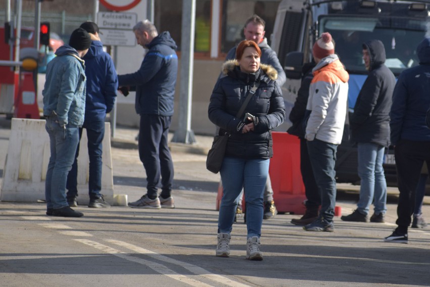 Aktualna sytuacja na przejściu granicznym z Ukrainą w Krościenku [ZDJĘCIA]