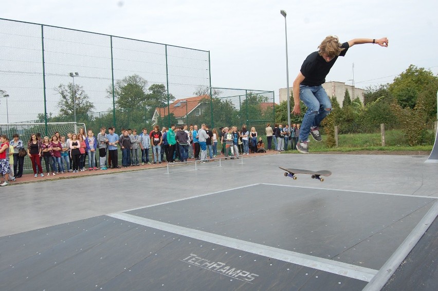 Otwarcie skateparku w Szubinie