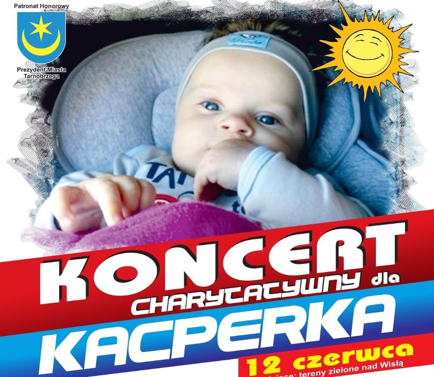 Chory Kacperek potrzebuje pomocy! Przyjdź na koncert nad Wisłę w Tarnobrzegu