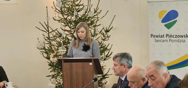 Sesja budżetowa Rady Powiatu pińczowskiego.