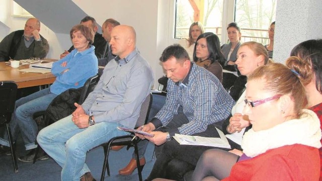 Na spotkanie przyszli nauczyciele i rodzice uczniów ze Szkoły Podstawowej w Łętkowicach