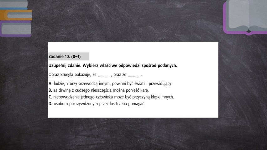 Egzamin ósmoklasisty 2019. [17.11] Język polski - test próbny ósmoklasisty z Gdańskim Wydawnictwem Oświatowym