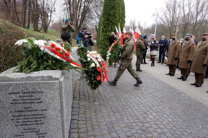 Lublin. Obchody 81 rocznicy zbrodni katyńskiej. Zobacz zdjęcia 