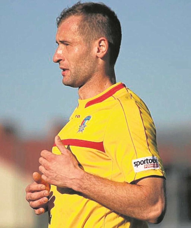 Mateusz Urbański strzelił dwie bramki w spotkaniu z Popradem.