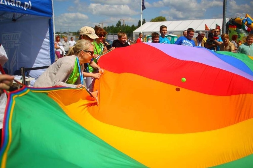 Dzień dziecka przy Inea Stadionie. Zabawa bez barier