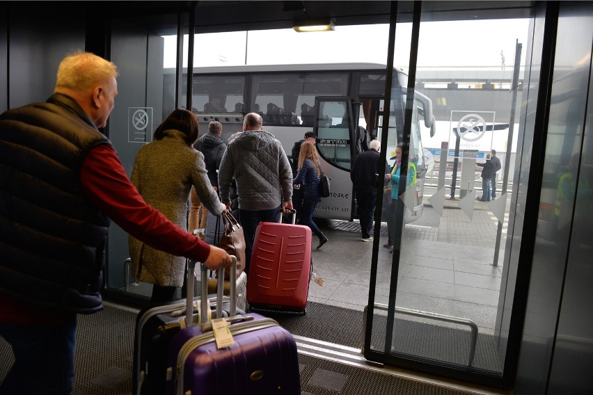 Trudny piątek na lotnisku w Gdańsku