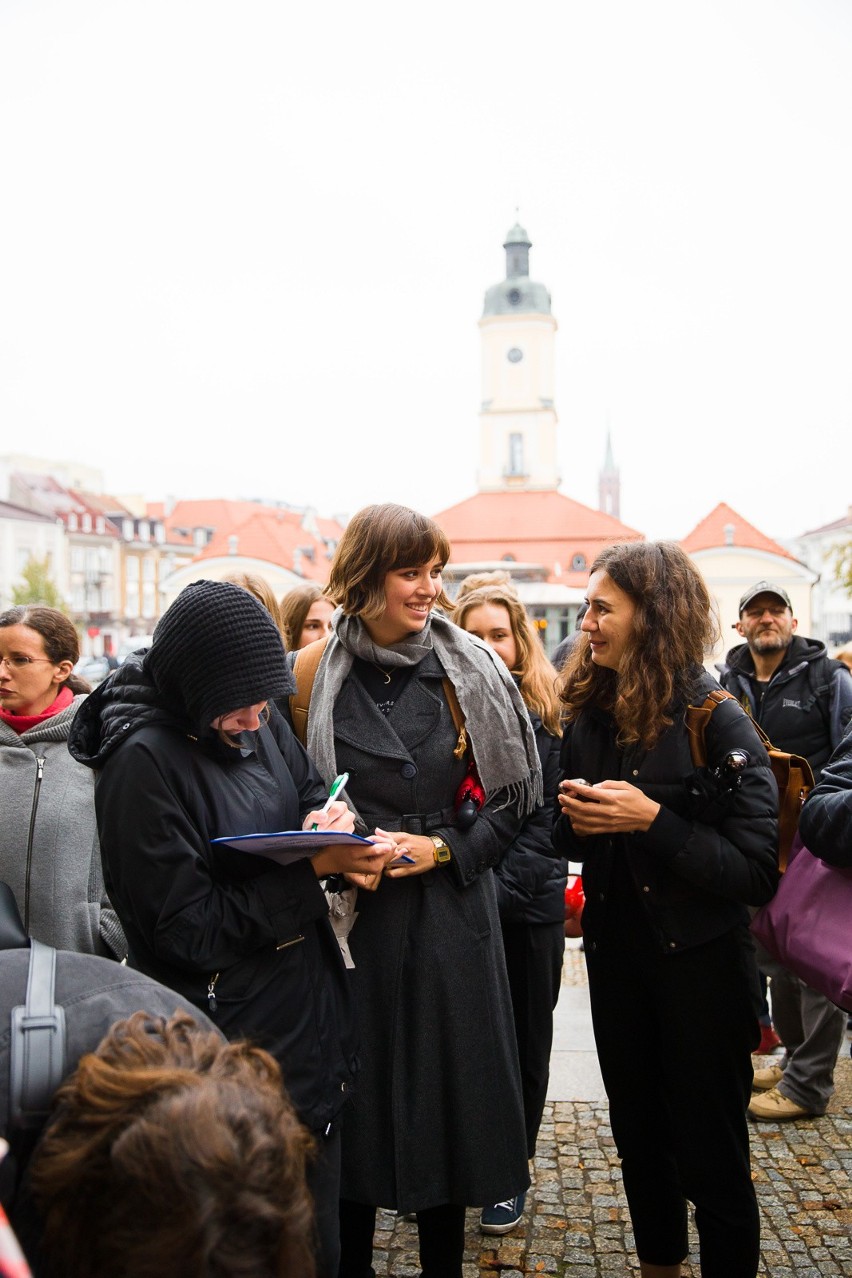 Czarny wtorek 2017. Młodzież Wszechpolska zakłóciła protest...