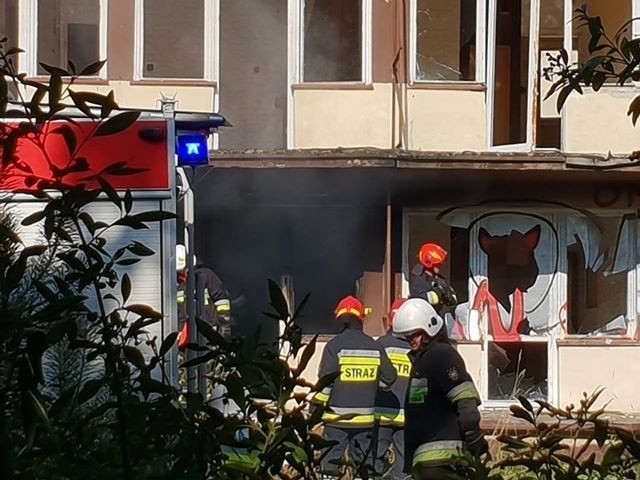 Dziś ok. godz. 16.30 bydgoscy strażacy zostali poinformowani o tym, że w Pieckach pali się opuszczony budynek - były ośrodek PKP. Jak się okazało zapaliły się śmieci, które w nim były. Nic nikomu się nie stało. Jak nas poinformowano w bydgoskiej komendzie PSP w akcji gaśniczej uczestniczyło 22 strażaków.Należy dodać, że strażacy od wczoraj w okolicach Solca Kujawskiego szukają osiodłanego konia, który uciekł ze stajni. Osoby, które go widziały proszone są o kontakt z KM PSP w Bydgoszczy.    