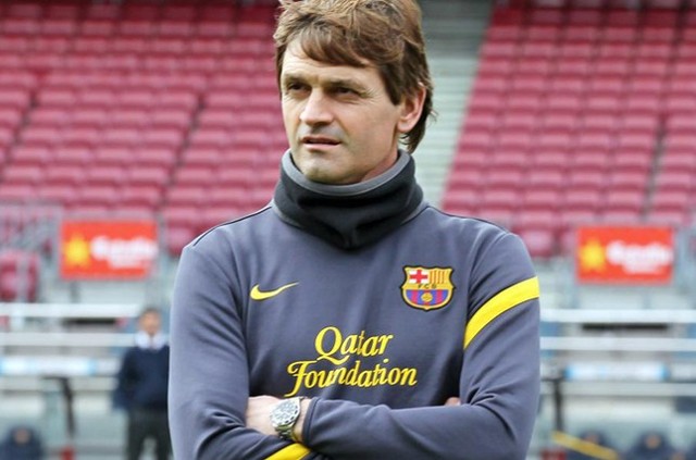 Tito Vilanova, nowy szkoleniowiec FC Barcelony.