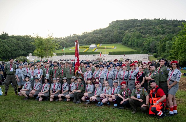 Reprezentacja Chorągwi Kieleckiej uczestniczyła w Harcerskiej Wyprawie Pamięci Monte Cassino 2024. Zobacz zdjęcia