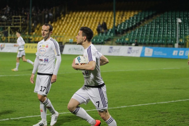 Na zdjęciu: piłkarze Chojniczanki