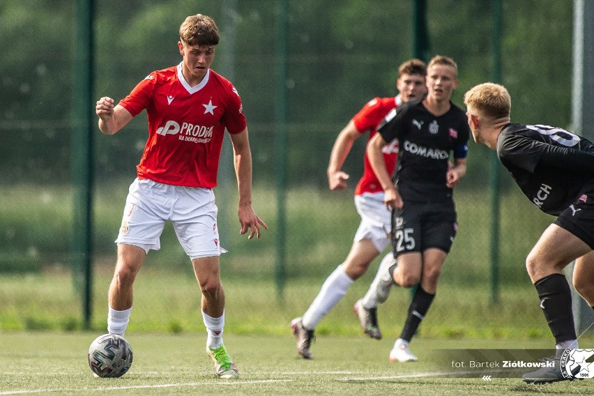 4.06.2022, Myślenice: mecz CLJ U-17 Wisła Kraków - Cracovia...