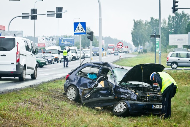 Skrzyżowanie w Lisim Ogonie cieszy się złą sławą wśród nie tylko bydgoskich kierowców.