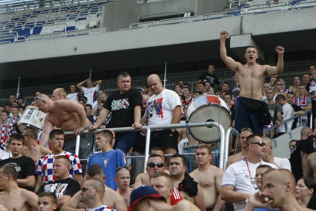 Nowa trybuna Torcida dla kibiców Górnika Zabrze otwarta