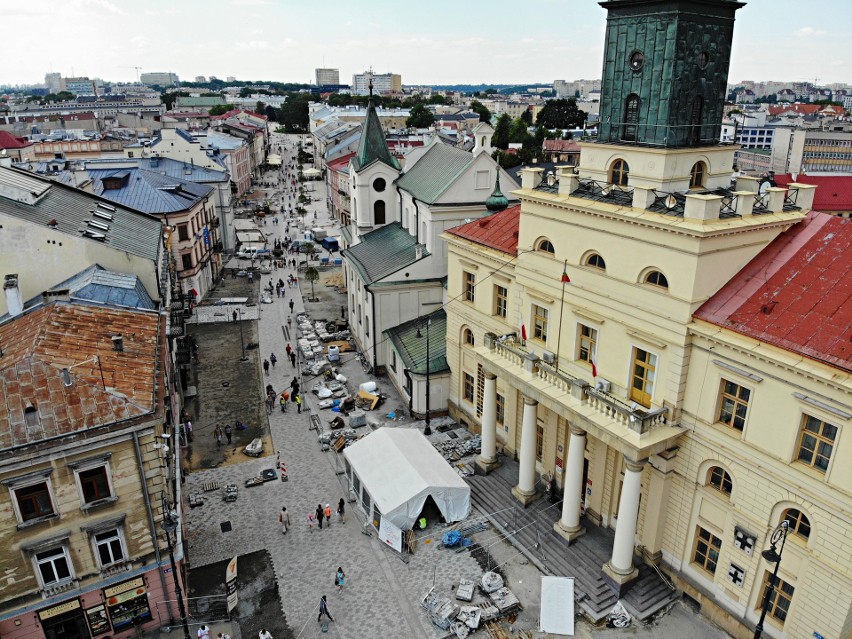 Remont Krakowskiego Przedmieścia w Lublinie zbliża się ku...