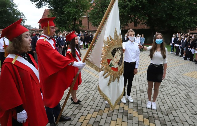 Rozpoczęcie roku szkolnego 2020/2021 w I Liceum Ogólnokształcącym im. Mikołaja Kopernika w Radomiu