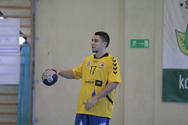 Rafał Świerczyński był jednym z najjaśniejszych punktów w drużynie Olimpu.